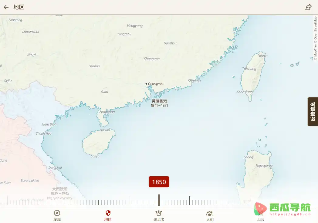 TimeMap.org：互动历史地图与文明变迁探索工具