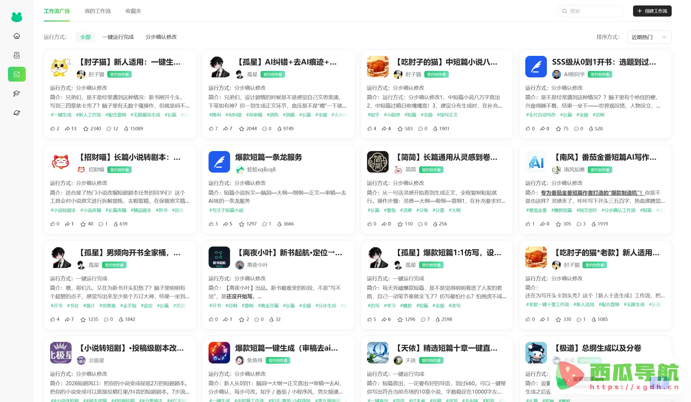 AI智能写作与小说投稿创作平台：蛙蛙写作