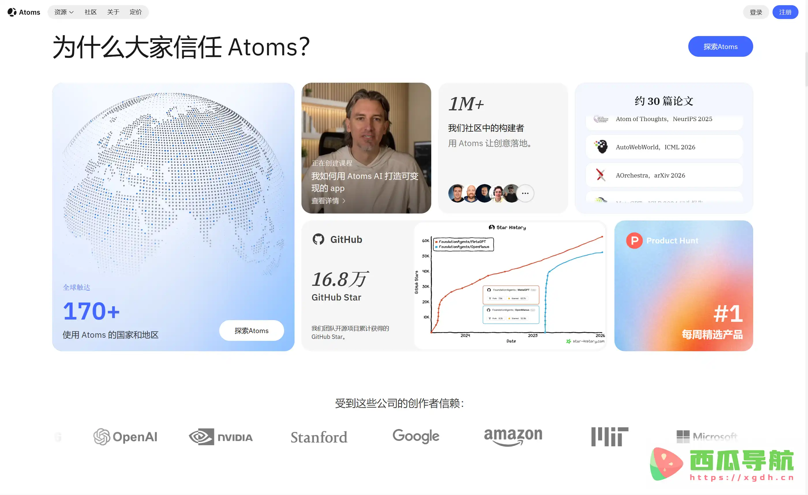 AI无代码网站与应用构建平台：Atoms