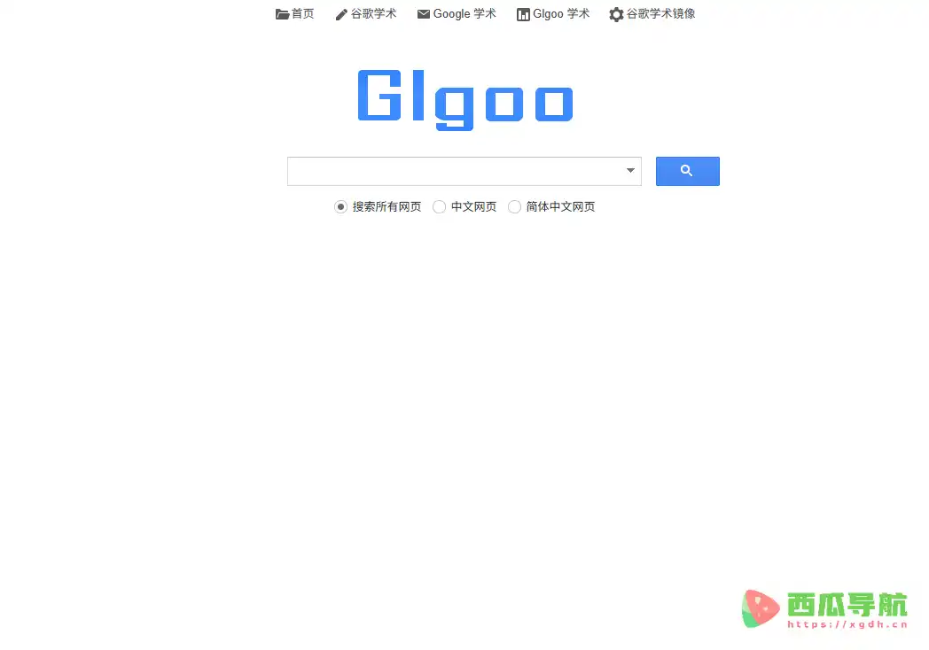 Glgoo学术搜索:免费学术论文检索与文献查找工具