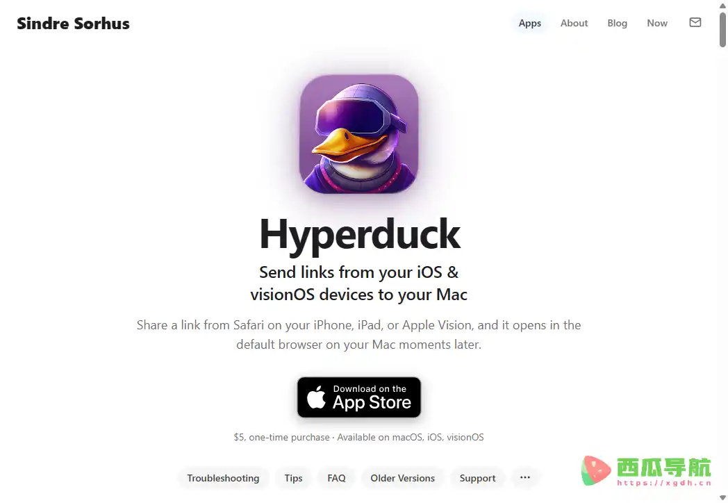Hyperduck：iPhone链接传到Mac工具免费实现跨设备链接同步与后台打开
